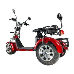 Scooter EHoodax de Tres Ruedas con Neumáticos Grandes, Triciclo para Adultos, Scooter de 3 Ruedas, 1500w/2000w, Certificado CE - Product Image 5