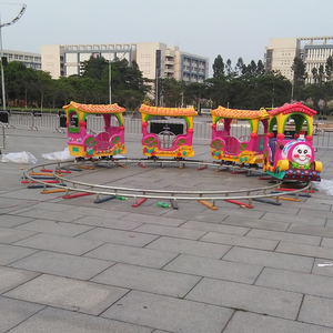 <span class=keywords><strong>Tren</strong></span> Eléctrico de Juguete para Parque de Atracciones con Vías para Niños y Adultos, Uso en Exteriores - Product Image 3