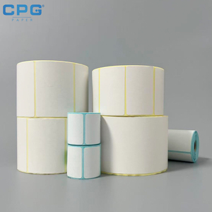 Bulk OEM 2x3 4x6 Inch BPA Free Thermal Label Paper Restaurant Takeaway Container Labeling Order Thermal Roll Sticker - Product Image 1