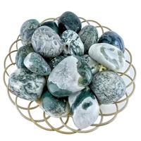 Pierres de moissanite naturelle polies de haute qualité, en éclats et galets, pour la fabrication de bijoux, les vases et les aquariums