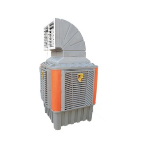 พัดลมไอเย็นอุตสาหกรรมแบบพกพา 120W 3 ระดับความเร็ว ประหยัดพลังงาน วัสดุพลาสติก ตั้งพื้นได้ สำหรับบ้านและ - Product Image 1