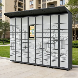 XinJu - Buzón Inteligente para Paquetes, Caja de Entrega con Escaneo de Código QR, Sistema de Correo con Software Personalizado para Centros Comerciales Universitarios - Product Image 1