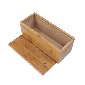 Caja de Almacenamiento de Té de Bambú, Rectangular, 0.7cm de Grosor, Hecha a Mano, Caja de Madera para Regalo, Personalizada - Product Image 5