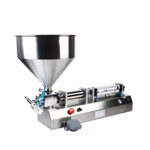 Hot Sale Easy Cleaning Cosmetics Packaging Machine Single Dosing Thick Cream Filler Shea Body Butter Filling Machine