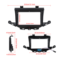 Pour Opel Astra K Buick Verano Écran de lecteur DVD radio 9 pouces Écran capacitif Carstereo Liaison avec le smartphone Écran tactile