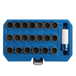 21pc <strong>Locking</strong> <strong>Wheel</strong> <strong>Nut</strong> Stud <strong>Remover</strong> Tool <strong>Kit</strong> for BMW - Product Image 2