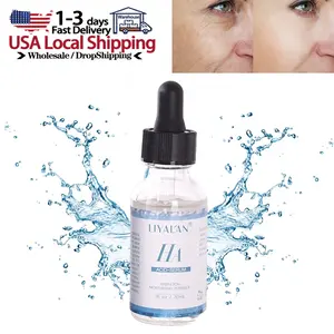 Wholesale OEM Natural Skin Care Serum Facial Whitening Moisturizing Anti Aging Hyaluronic acid Face Serum