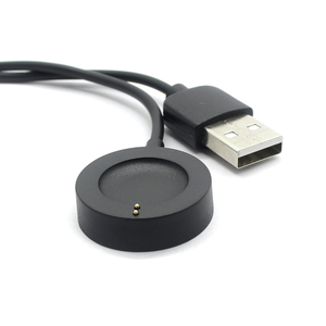 <span class=keywords><strong>Chargeur</strong></span>, station de charge, câble de charge USB mâle vers 2 broches Pogo Pin <span class=keywords><strong>pour</strong></span> <span class=keywords><strong>montre</strong></span> intelligente <span class=keywords><strong>Fossil</strong></span> Gen 6 Gen 5 Gen 4 - Product Image 1
