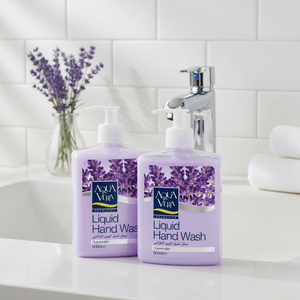 AquaVera Lavender 500 ml Liquid <b>Hand</b> <b>Soap</b> Antiseptic SLS-Based ISO 9001 Certified Toilet <b>Soap</b> - Product Image 3