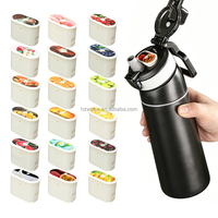 Bouteille d'eau en acier inoxydable avec pod aromatisé pour boisson aromatisée aux fruits