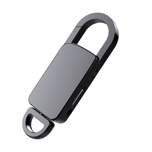 Mini Voice Recorder Smart Noise Cancelling Keychain Design Auto Voice-Activated Recording
