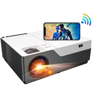 M18 חכם Wifi נייד 1080p Lcd 4K מקרן חיצוני וידאו סרט מקרן עסקים מראה מסך Tablet מקרנים בית תיאטרון