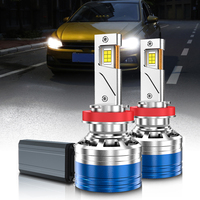Phare LED 120W 120000LM H7 H4 H11 Haute puissance H1 H8 H9 9005 HB3 9006 HB4 9012 HIR2 Lampe 6000K Lumière de voiture