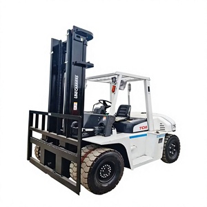 Chariot élévateur diesel d'occasion 100% d'origine japonaise TCM 7 tonnes à prix abordable, chariot élévateur à combustion interne 10T, certifié CE EAC SASO - Product Image 1