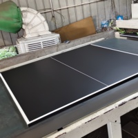 Table de ping-pong moderne de première qualité, résistante aux chocs, écologique, finition lisse, pour extérieur, directement de l'usine