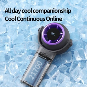 Ventilador Portátil Mini para Exteriores, Batería de 3600mAh, 5V, Diseño Plegable sin Aspas, Ventilador de Cuello Portátil, Multiángulo, para Colgar en Casa - Product Image 6