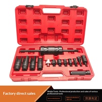Kit d'outils universel de 14 pièces pour l'extraction d'injecteurs diesel, extracteur d'injecteurs pour démontage de capteurs et de manchons