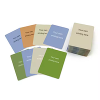 Juego publicitario juego de impresión personalizado barato juego de cartas para adultos juegos de cartas educativos para niños Juego de cartas de mesa