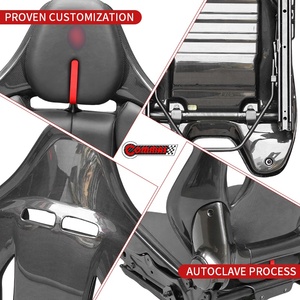 Asiento de Carreras Deportivo Universal de Fibra de Carbono Seca, Estilo OEM, para Simulador de Carreras Ferrari, Superventas - Product Image 3