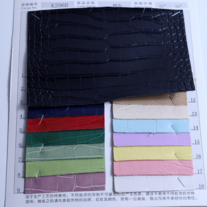 Cuir de vachette pleine fleur motif crocodile <span class=keywords><strong>bicolore</strong></span>, effet huile cirée et décoloration par pression, pour meubles, étuis et sacs - Product Image 6