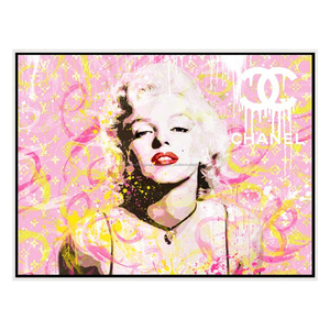 Haute Qualité Nouveau Design Pop Mur Art Moderne Abstrait Toile <span class=keywords><strong>Marilyn</strong></span> <span class=keywords><strong>Monroe</strong></span> Main <span class=keywords><strong>Peinture</strong></span> - Product Image 1