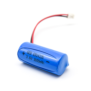 แบตเตอรี่ลิเธียมไอออนหลัก GEB Factory <span class=keywords><strong>2</strong></span>/3 ขนาด AA รุ่น ER 14335 ความจุ 1600mAh แบตเตอรี่ลิเธียมไอออน ER14335M 3.6V 1400mAh Li-socl2 เซลล์เดียว สำหรับเซ็นเซอร์อัจฉริยะ - Product Image 3