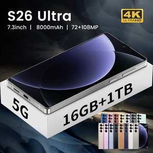 <span class=keywords><strong>S26</strong></span> ultra 5G สมาร์ทโฟน16GB + 1TB 7.3นิ้วหน้าจอ HD แอนดรอยด์14 Deca Core กล้องหลัง108MP ฝรั่งเศสสำหรับเล่นเกมมือถือ - Product Image 4
