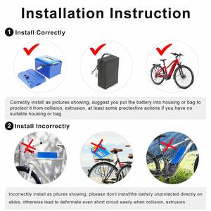 Batería de Iones de Litio para Scooter Eléctrico/Ebike de 48V 20Ah 2600mAh con Material de Ánodo NCM, Disponible en AU - Product Image 6
