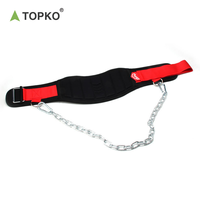 Ceinture de musculation TOPKO EVA, soutien dorsal premium, sangle réglable pour l'entraînement musculaire