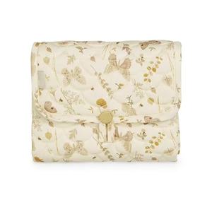 Tapis à Langer Portable Étanche en Coton Biologique Matelassé Essentiels pour Bébé Cadeau de Naissance pour Nouveau-Né Housse de Matelas à Langer pour Sac de Voyage - Product Image 5