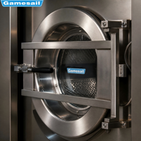 Laveuse-essoreuse industrielle XGQ-50FII en acier inoxydable, équipement de blanchisserie commercial pour hôtels et hôpitaux