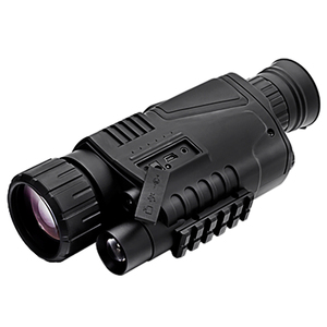 NVP540S กล้องดิจิตอลอินฟราเรดสีดำ กำลังขยาย 5 เท่า เลนส์ใกล้วัตถุขนาดใหญ่ 40 มม. ฟังก์ชั่นนำทางในตัว สำหรับการลาดตระเวนกลางคืนกลางแจ้ง - Product Image 1