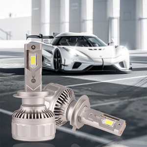 Tres tubos de cobre 240W Led bombillas de luz de coche 9005 9006 9012 H1 H3 H7 H11 faros Led para coches - Product Image 4