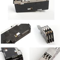 Machine de placement SMT de bureau haute précision V5 PRO, triple vision, double tête, 0,05 mm, 36 alimentateurs, changeur de buses automatique, assemblage LED