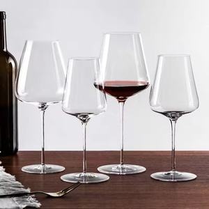 Bán buôn handmade zalto Burgundy thanh lịch siêu mỏng ly rượu vang chì miễn phí pha lê cốc - Product Image 4