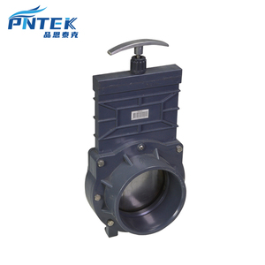 PNTEK Nước Nhựa Trượt PVC Van Cổng Giá Cho Contral Dòng Chảy Giá Với Cao Su Nêm <span class=keywords><strong>DN40</strong></span> DN50 DN65 DN80 DN100 DN150 - Product Image 4