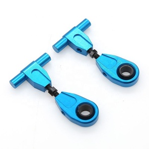 EParthub <span class=keywords><strong>Tamiya</strong></span> TT02 RC modèle de <span class=keywords><strong>voiture</strong></span> télécommande <span class=keywords><strong>voiture</strong></span> métal Modification pièces de mise à niveau avant et arrière bras oscillant tasse de direction - Product Image 3