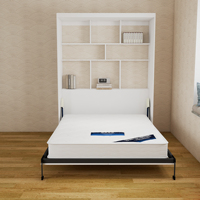 Lits Murphy pliables modernes pleine grandeur, gain de place, lits muraux, armoires, meubles