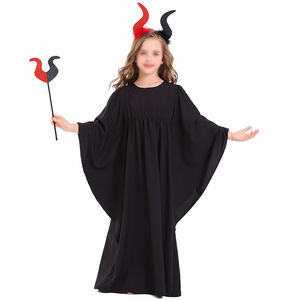 Carnaval Halloween Ángel disfraz niñas fiesta desgaste princesa negro blanco Ángel vestido niños Ángel disfraz Batas para Cosplay - Product Image 3