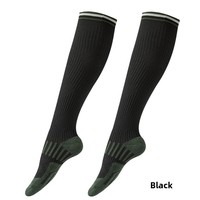 Chaussettes de sport en nylon pour femmes - Absorbantes, antidérapantes, respirantes, anti-odeurs, chaussettes de compression pour mollets, pour la course à pied, le yoga, le saut à la corde