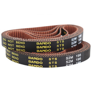 Courroie de distribution <span class=keywords><strong>BANDO</strong></span> S2M122 S2M124 S2M126 S2M128 S2M130 S2M132 S2M134 S2M138 Courroies de distribution dentées pour transmission industrielle - Product Image 3