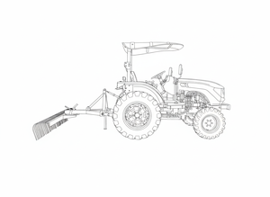 คราดไฮดรอลิก <span class=keywords><strong>ATK</strong></span> สำหรับรถแทรกเตอร์ แบบ 3 จุด สำหรับงานเกษตร ใช้กับเกียร์ สำหรับปรับระดับดิน กำจัดหิน งานหนัก รับประกัน 1 ปี - Product Image 5