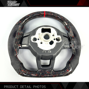 <span class=keywords><strong>Volante</strong></span> de Fibra de Carbono Personalizado de Alta Calidad para Volkswagen <span class=keywords><strong>Golf</strong></span> MK7 <span class=keywords><strong>GTI</strong></span> R Jetta GLI Tiguan Scirocco R 2015-2019 - Product Image 5