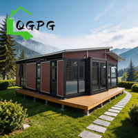 Maison conteneur extensible personnalisée 20 pieds 40 pieds, appartement, salle de bain, chambre, livraison rapide, préfabriquée, design moderne de luxe, maison portable, garantie 3 ans