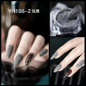Poudre de <span class=keywords><strong>sucre</strong></span> holographique, poudre brillante, Nail art, aurore, poudre brillante ou ongles, vente en gros - Product Image 4