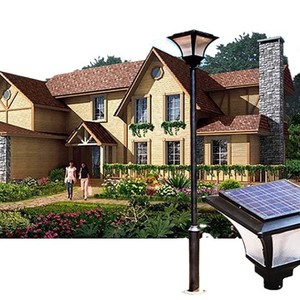 Lámpara de Jardín LED Solar de Aleación de Aluminio 24V, Luz de Camino para Exteriores, para Patio, Jardín y Paisajismo - Product Image 5