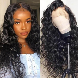 13x6 Peru trong suốt HD ren phía trước đầy đủ ren tóc giả tóc con người nhà cung cấp, 100% Ấn Độ Trinh Nữ tóc nước sóng tóc giả tóc con người - Product Image 3