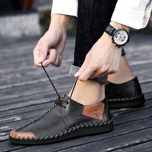 <span class=keywords><strong>Comode</strong></span> Scarpe da Guida in Pelle per Uomo, <span class=keywords><strong>Calzature</strong></span> <span class=keywords><strong>Morbide</strong></span> alla Moda in Taglie Grandi, Scarpe in Pelle per il Tempo Libero - Product Image 2