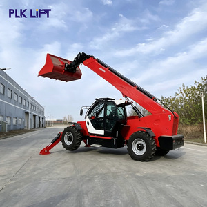 Chariot télescopique pivotant à flèche articulée pour terrains accidentés, à portée variable et multi-outils - Product Image 2