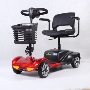 Scooter électrique à deux places robuste à 4 <span class=keywords><strong>roues</strong></span> pour personnes âgées et seniors, scooter de mobilité US/EU - Product Image 1